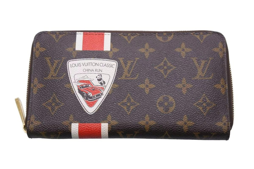 LOUIS VUITTON Monogram Run Zippy Organizer Long Wallet